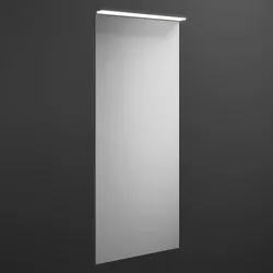 burgbad Junit Leuchtspiegel 50 cm mit LED-Beleuchtung, Spiegel,
