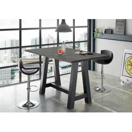 Mäusbacher Bartisch 160 x 105 x 70 cm Schwarz