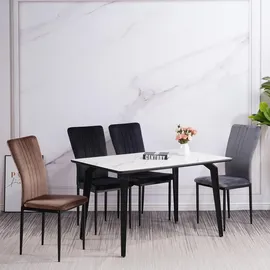Albatros MODENA Samt Schwarz 6er Set