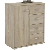 CARO-Möbel Tirano 60 x 70 x 30 cm Braun