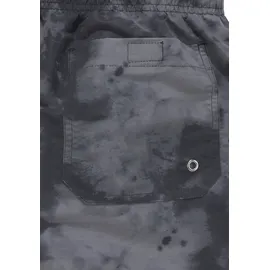 VENICE BEACH Badeshorts Mat grau/schwarz XXL