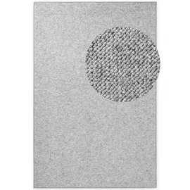 HANSE HOME BT Carpet Wolly Teppich – Wohnzimmerteppich Flachgewebe Kurzflor Woll-Optik Wolle Skandi-Look Esszimmer, Wohnzimmer, Kinderzimmer, Schlafzimmer – Creme, 200x300cm