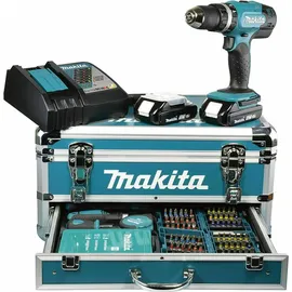 Makita DHP453RFX2 inkl. 2 x 3,0 Ah + Zubehör + Koffer