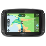 TomTom BV 1GE0.002.26 Rider 420 Navigationsgerät (Cleveres Display, Karten-Updates, Europa 48 Länder, Traffic-Update, Radarkameras, Freisprechen) Schwarz