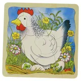 Gollnest & Kiesel GmbH & Co. KG Schichtenpuzzle Das Huhn