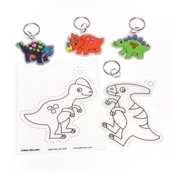 Schlüsselanhänger aus Schrumpfplastik 