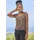LASCANA Strandtop Damen taupe, schwarz Gr.32/34