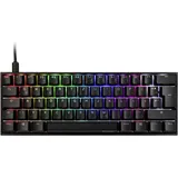 Ducky Mecha Mini MX-Speed-Silver USB Gaming-Tastatur Deutsch, QWERTZ Schwarz