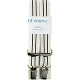 Hosenträger Clip beige beige 120cm