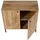 Mendler Highboard 86 x 90 x 43 cm Braun
