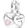 Pandora Charm-Anhänger Herz Silber 799187C01