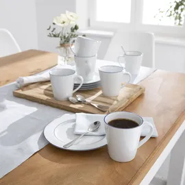 Retsch Heike Blaurand Becherset 6-tlg. blau/weiß