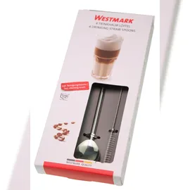 Westmark Trinkhalmlöffel, + Reinigungsbürste | Spülmaschinengeeignet