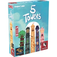 Pegasus Spiele 57814E 5 Towers (Deep Print Games) (English
