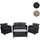MCW Poly-Rattan Garnitur MCW-F10 Anthrazit