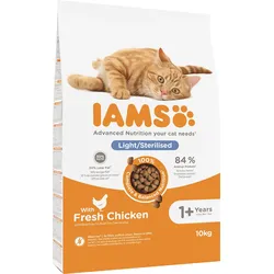 IAMS for Vitality Fettreduzierung bei erwachsenen Katzen nach der Sterilisation 10 kg