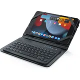 Aplic Tablet-Tastatur, Bluetooth, Kunstledercase für 7-8" Tablets, flaches & kompaktes Format