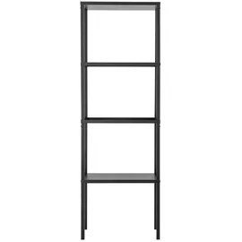 Bloomingville Bücherregal 38 x 59 x 90 cm Schwarz