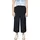 Strukturierte Relaxed Fit Blau 38