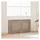 vidaXL Heizkörperabdeckung 2 pcs Braun 152 x 19 x 81,5 cm