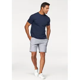 FRUIT OF THE LOOM FRUIT OF THE LOOM, Herren, Gr. L (48/50), N-Gr, grau (hellgrau, meliert), Sweatware, Obermaterial: 80% Baumwolle, 20% Polyester, meliert, unifarben, bequem kniefrei, Hosen Sweatshorts, Sommerhose in bequemer Form