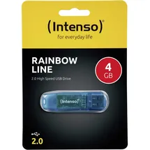 Intenso Rainbow Line 4GB blau