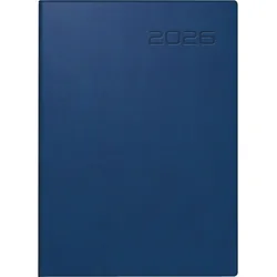 Rido Taschenkalender Technik III 10x14cm 1 Tag/Seite Kunstleder dunkelblau 2026
