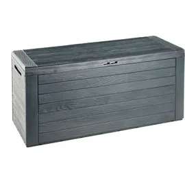 Prosperplast Gartenbox 280 l 116 x 43,8 x 55 cm Dunkelbraun