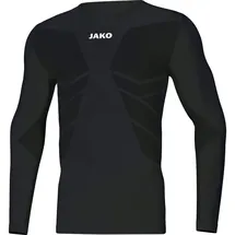 Jako Comfort 2.0 langarm Funktionsshirt Kinder schwarz 116/128