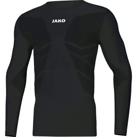 Jako Comfort 2.0 langarm Funktionsshirt Kinder schwarz 116/128