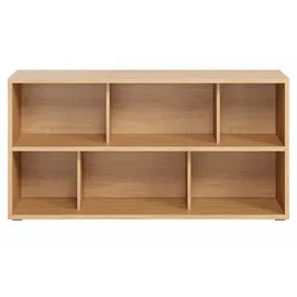 miliboo Niedriger Bücherschrank 140 x 0 x 0 cm Braun