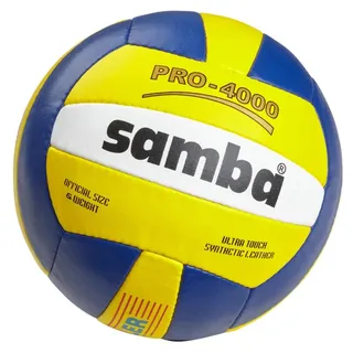 Samba® Fairtrade Volleyball PRO 4000 - Blau / Gelb