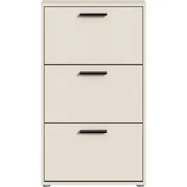 HBZ Sam Schuhkipper 59 x 103 x 17 cm beige / beige matt