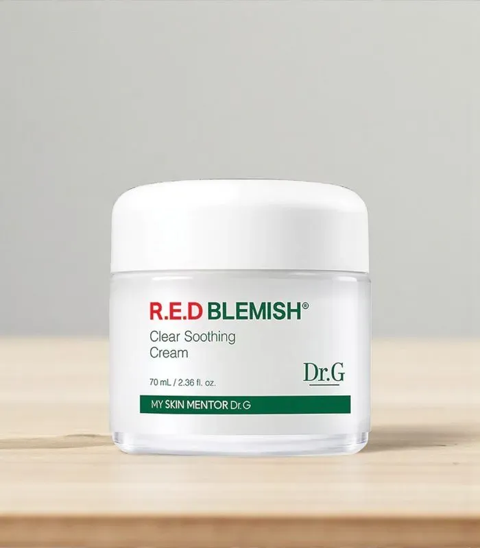 Dr.G Red Blemish Clear Soothing Cream – beruhigende Gesichtscreme 70ml