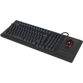 KeySonic KSK-8202ELU-T mit Trackball UK