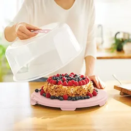 Rotho Tortenglocke Fresh hoch horizon blau