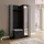 WFL GROUP Linaro Sitzbank 137x207x42 cm Schwarz