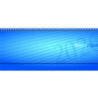 Rido Schreibtischquerkalender Septant 30,5x10,5cm 1 Woche/2 Seiten PP blau