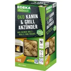 Öko Kamin- & Grillanzünder 1 kg - Packung
