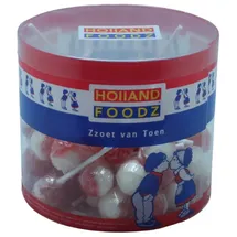 lollis Holland Foodz Brause Lutscher rund prickelnd köstlich süß 720g