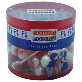 lollis Holland Foodz Brause Lutscher rund prickelnd köstlich süß 720g