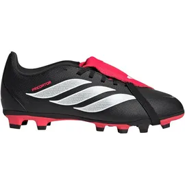 adidas Predator Club Fold-Over Tongue MG Fußballschuhe Kinder core black/cloud white/lucid red 32