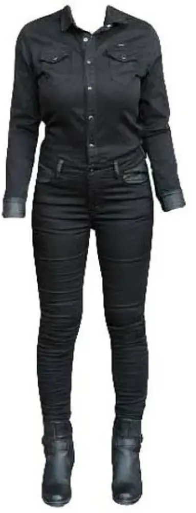 Overlap Tess Overall - Black - 26