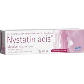 ACIS ARZNEIMITTEL GMBH Nystatin acis Mundgel 25 g