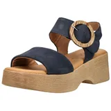 Gabor Plateau-Sandaletten Damen Blau 38
