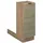 Vicco Kochinsel Fame-Line 30 x 30 x 82 cm Braun