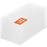 Vevor 12er-Set Gewächshausplatten aus Polycarbonat, 1210 x 605 x 6 mm Stegplatten, wasserdichte UV-geschützte gewellte Hohlkammerplatten, schlagfeste, transparente Dachplatten für Gewächshaus/Garten