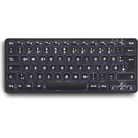 Perixx PERIBOARD-732B Wireless Mini-Tastatur DE