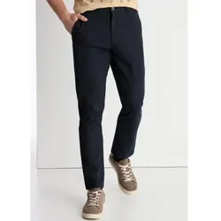 Lois Jeans für Herren. 101863988 Chino-Hose mit marineblauem Druck und Textur (32), Lässig, Baumwolle