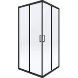 Deante Funkia Duschkabine 90 x 90 cm schwarz/transparent 5908212090336